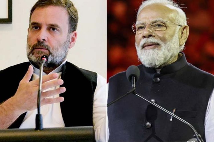 महाराष्ट्र की ज़मीन से पीएम का कांग्रेस पर हमला, राहुल गांधी पर कसा तंज