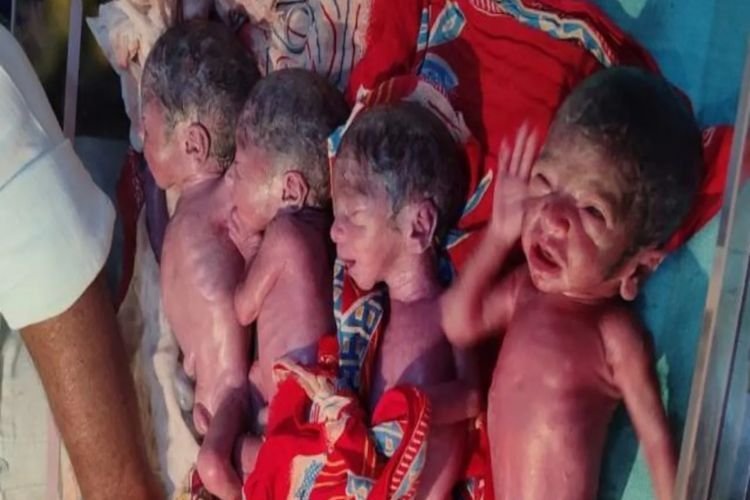 बिहार के किशनगंज में महिला ने एक साथ 5 बच्चियों को दिया जन्म, चमत्कार मान रहे लोग..!