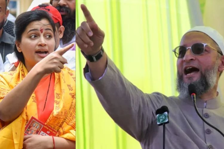 नवनीत राणा पर ओवैसी का पलटवार, कहा- 15 सेकेंड नहीं 1 घंटा मिले