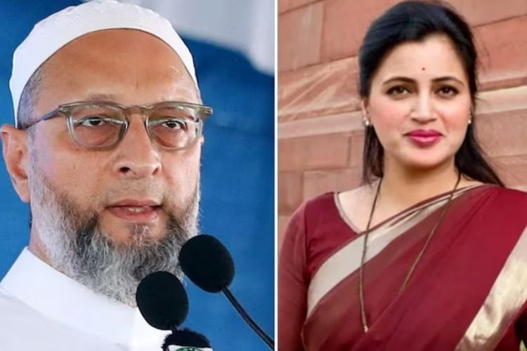 तुम्हारे ‘‘छोटे’’ जैसे तोप को घर के बाहर सजावट के लिए रखती हूं, नवनीत राणा ने फिर बोला ओवैसी पर हमला