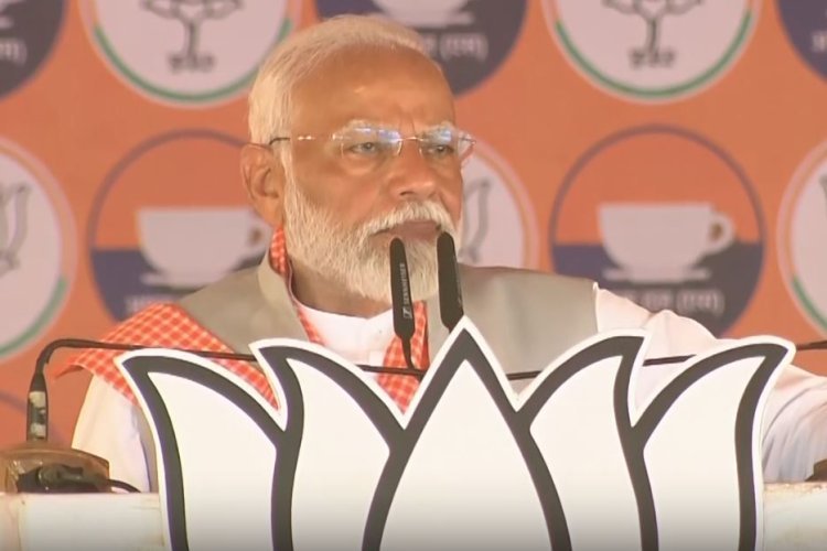 UP के देवरिया में PM मोदी ने भरी हुंकार, बोले- 4 जून का पूरे देश के लोगों को इंताजार है