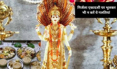 Nirjala Ekadashi : निर्जला एकादशी पर भूलकर भी न करें ये 5 गलतियां, वरना होगा पछतावा, जानिए व्रत से जुड़े जरूरी नियम