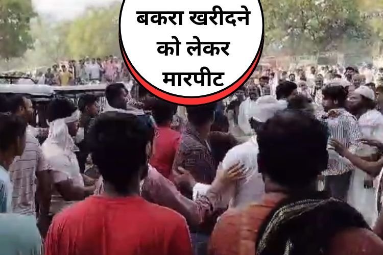 बाराबंकी में बकरा खरीदने को लेकर भिड़े दो पक्ष, जमकर हुई मारपीट का वीडियो वायरल