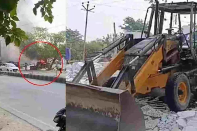 कौन है वो माफिया बिल्डर जिसने योगी के 2 बुलडोजर फूंके, गुर्गों ने कर दिया तांडव, आधे घंटे तक चली फायरिंग