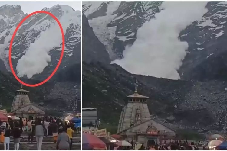 Kedarnath Avalanche: केदारनाथ से आई तस्वीर ने फिर से याद दिलाया 2013 का मंजर, देख कर थम गई सांसे