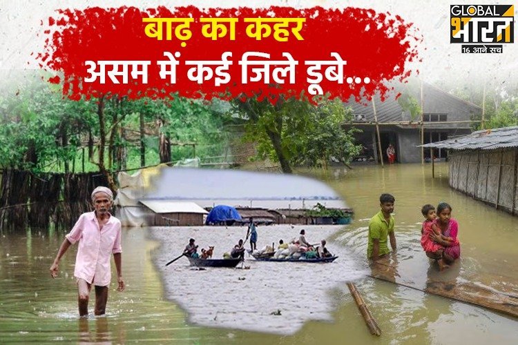 असम में बाढ़ ने मचाई तबाही, 6 लाख से ज्यादा लोग बेघर, PM मोदी ने CM से की बात