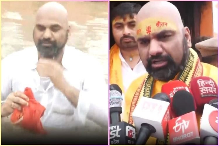 बिहार के डिप्टी CM सम्राट चौधरी ने उतारी पगड़ी, CM नीतीश कुमार को हटाने का लिया था संकल्प