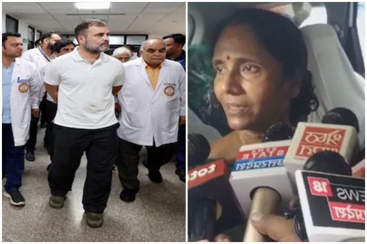 राहुल गांधी ने कीर्ति चक्र से सम्मानित शहीद अंशुमान की मां से की मुलाकात, शहीद की मां ने PM मोदी से की ये मांग