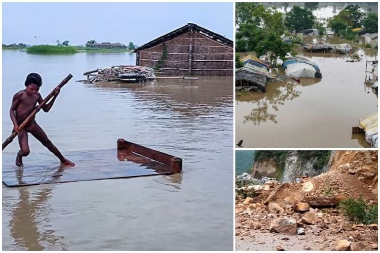 UP, बिहार, झारखंड में भारी बारिश से तबाही, कई लोगों की गई जान, अभी और बिगड़ेंगे हालात...