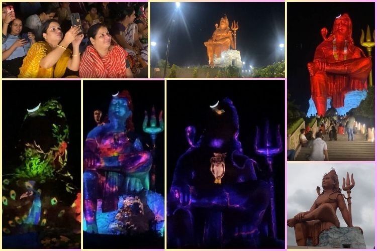 Statue of Belief: World's Largest Shiva Statue बनी आकर्षण का केंद्र, निहारते रह गए लोग, देखें मनमोहक तस्वीरें...