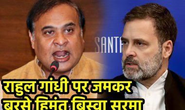 राहुल गांधी के टिप्पणियों पर असम सीएम सरमा की कड़ी प्रतिक्रिया, कहा- ऐसे बयान राष्ट्रीय एकता को कमजोर करने वाले