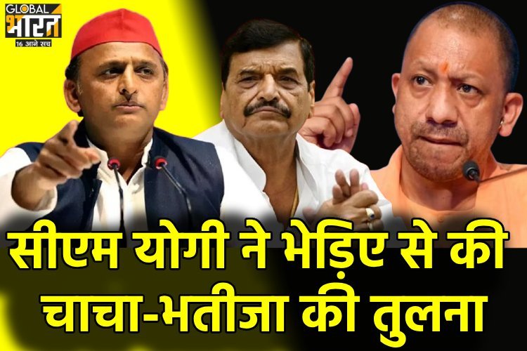 CM योगी ने बहराइच के भेड़िए से की चाचा-भतीजा की तुलना, इशारों-इशारों में अखिलेश-शिवपाल पर साधा निशाना