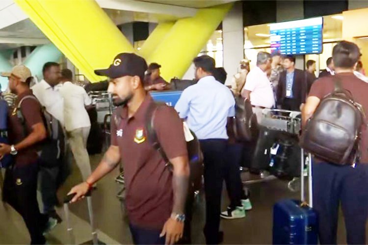 India Bangladesh Test Match: आगामी टेस्ट सीरीज के लिए चेन्नई पहुंची बांग्लादेश क्रिकेट टीम 