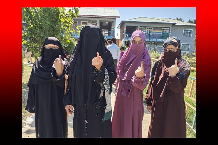 जम्मू-कश्मीर विधानसभा चुनाव के पहले चरण में शाम 5 बजे तक 59.19 प्रतिशत मतदान