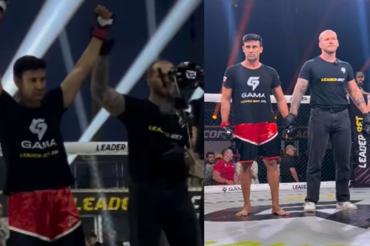 भारत के स्टार रेसलर संग्राम सिंह ने रचा इतिहास, MMA मुकाबला जीतने वाले बने पहले भारतीय पुरुष