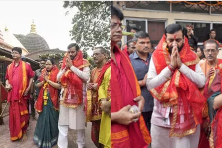 17 अक्टूबर को दूसरी बार हरियाणा के CM बनेंगे सैनी, शाह की होगी नजर! शपथ से पहले नायब सैनी ने लिया माता कामाख्या से आशीर्वाद