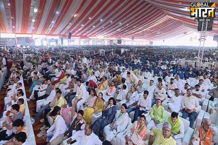 Nayab Saini oath ceremony: नायब सैनी के शपथ ग्रहण समारोह में पहुंचे कई भाजपा मुख्यमंत्री
