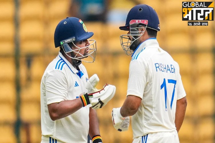 India vs New Zealand Live Score 1st Test Day 4: बारिश ने बिगाड़ा खेल, सरफराज-पंत ने जगाया होप