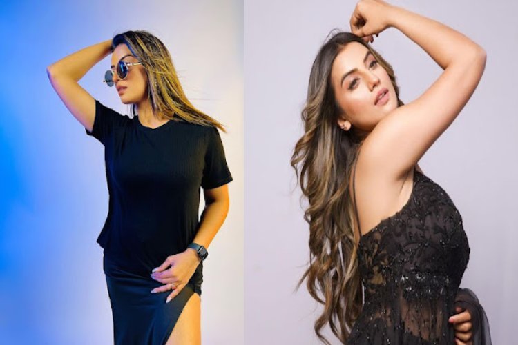 अनारकली सूट में लाल परी बन अक्षरा सिंह ने गिराईं हुस्न की बिजलियां, फैंस हुए घायल