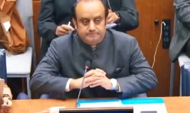 जम्मू कश्मीर भारत का अभिन्न अंग था, है और रहेगा, संयुक्त राष्ट्र में गरजे सुधांशु त्रिवेदी