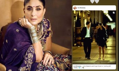 नॉटिंग हिल' के साथ करीना कपूर खान ने पुरानी यादों में लगाया गोता