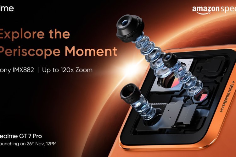 रियलमी जीटी 7 प्रो स्नैपड्रैगन 8 एलीट और फ्लैगशिप सोनी सेंसर के साथ देगा मोबाइल फोटोग्राफी का शानदार अनुभव