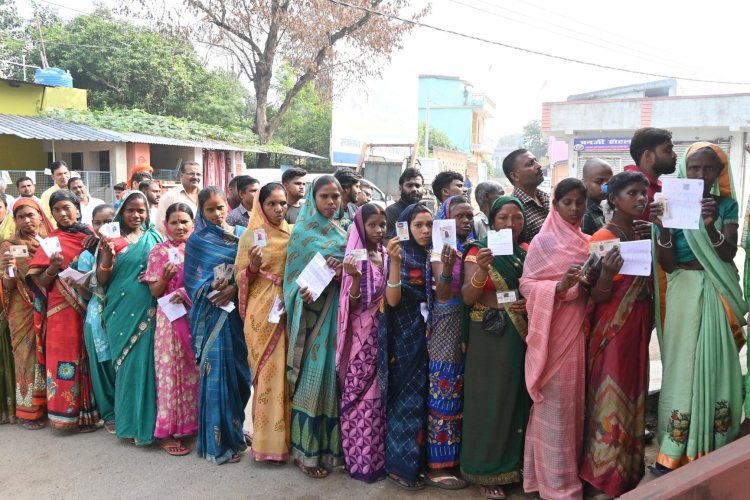 झारखंड में पहले चरण की 43 सीटों पर 64.86 मतदान, राजधानी रांची सबसे पीछे