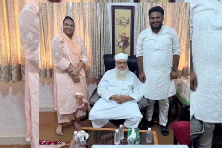 स्वरा भास्कर शौहर फहाद अहमद संग नज़र आयी 'भगवा लव ट्रैप प्रोपेगंडा' रचने वाले मौलाना नोमानी के संग, BJP को वोट देने पर हुक्का-पानी बंद करने की दे चुके हैं धमकी