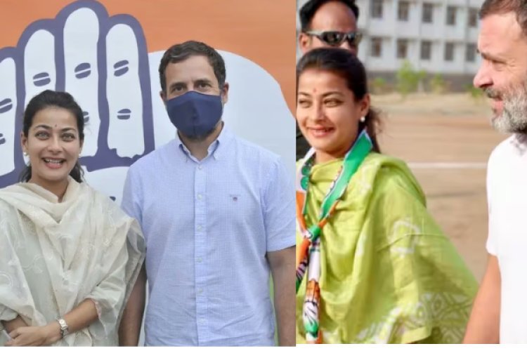 ये खूबसूरत महिला कौन हैं, जिनकी तस्वीरें राहुल गांधी के साथ वायरल हो रही हैं?