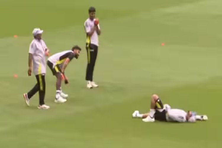 Border-Gavaskar Trophy : सरफराज खान ने ऐसा क्या कर दिया की लोट-पोट कर हसने लगे ऋषभ पंत ?