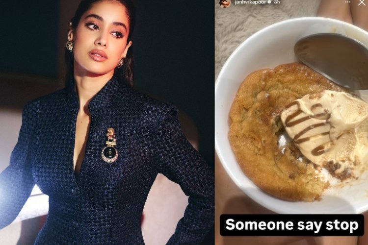 जान्हवी कपूर आइसक्रीम की दीवानी हैं, एक तस्वीर ने खोल दिया राज