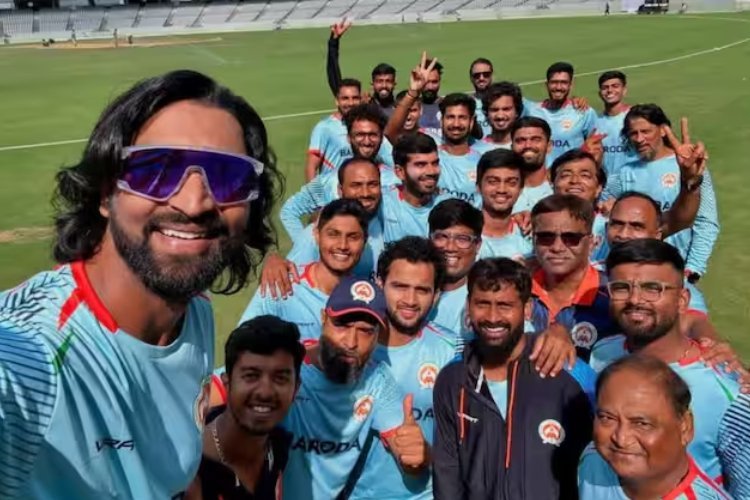 क्रुणाल पांड्या की टीम ने टी20 क्रिकेट में रच दिया इतिहास, 20 ओवर में बना डाले 349 रन