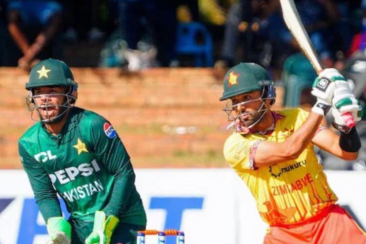 पाकिस्तान और जिम्बाब्वे के बीच रोमांचक टी20 मुकाबला, जिम्बाब्वे ने 2 विकेट से जीता
