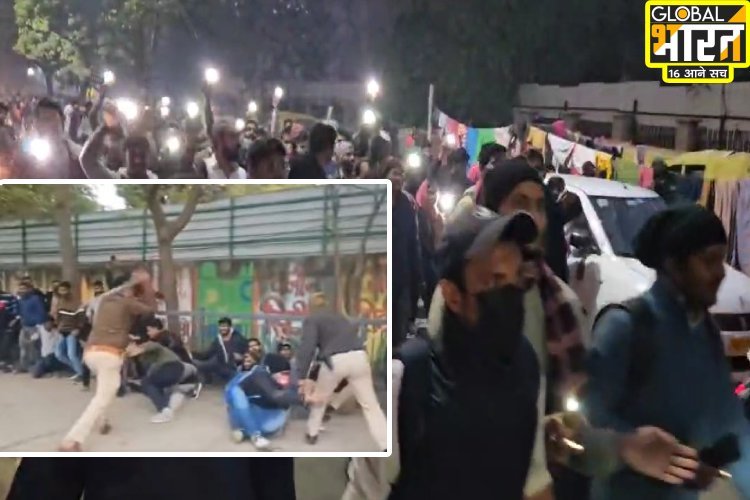 बिहार में BPSC कार्यालय घेराव करने पहुंचे छात्रों को पुलिस ने दौड़ा-दौड़ाकर पीटा, देखें वीडियो...