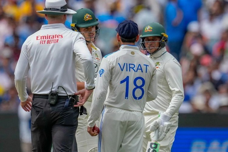 IND vs AUS 4th Test : 19 साल के लड़के से भिड़े विराट कोहली तो अब ICC देगी सजा !