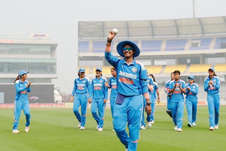 तीसरे वनडे में भारतीय महिला टीम ने वेस्टइंडीज को 5 विकेट से हराया