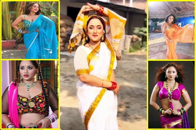 साड़ी पहन रानी ने मचाया गर्दा! झूमने को मजबूर हुए प्रशंसक...