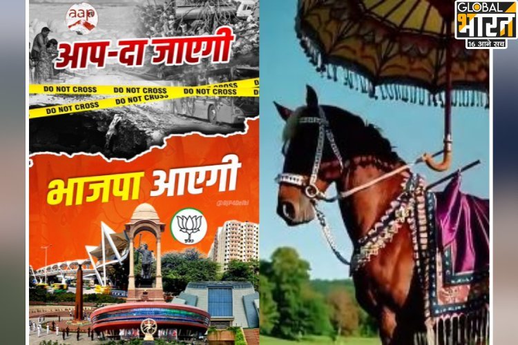 Poster war in Delhi: 'AAP' ने पूछा दूल्हा कौन? BJP ने दिया गजब जवाब!