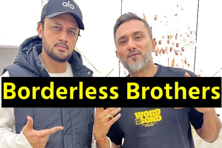 Honey Singh ने की  Atif Aslam से मुलाकात, ' Borderless Brothers' दिया नाम