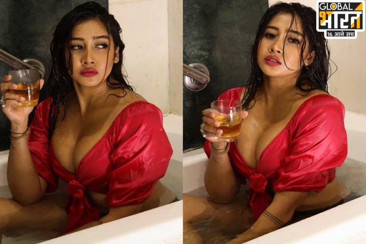 सोफिया अंसारी ने कड़ाके के ठंड में लगाई हुस्न की आग, शेयर किया बाथरूम वाला वीडियो...