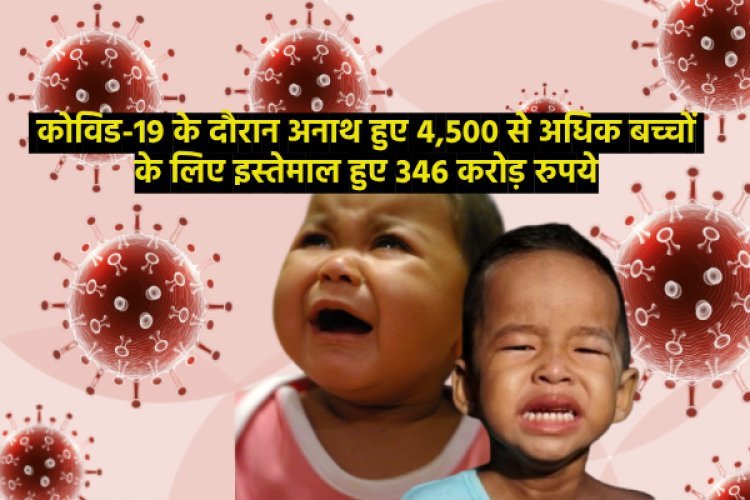 पीएम केयर्स फंड : कोविड-19 के दौरान अनाथ हुए 4,500 से अधिक बच्चों के लिए इस्तेमाल हुए 346 करोड़ रुपये