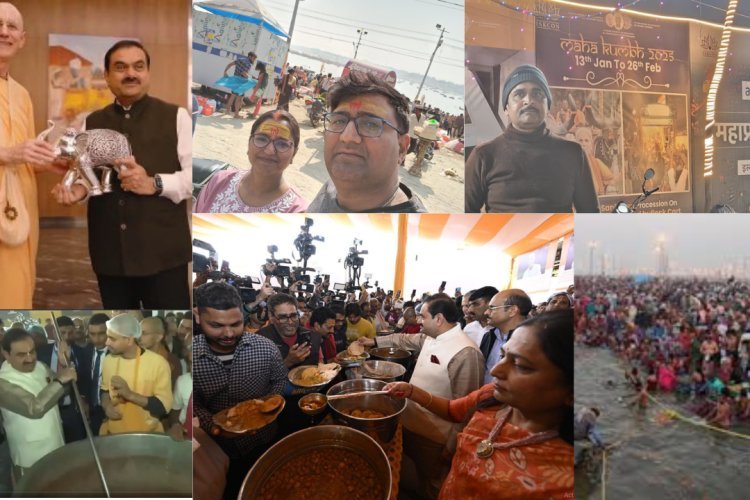 महाकुंभ जा रहे हैं तो अदाणी-इस्कॉन का यह महाप्रसाद लेना न भूलें, अद्भुत है स्वाद