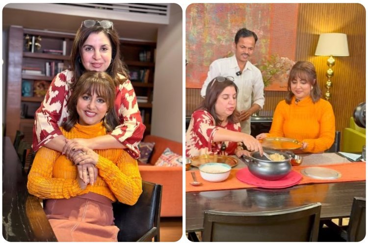 कैंसर की जंग से लड़ रही हिना खान ने फराह खान संग यखनी पुलाव का लुत्फ उठाया और साँझा की कुछ ऐसी बातें!