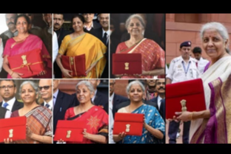 वित्त मंत्री की हर साड़ी का संदेश बेमिसाल, रंग से लेकर तागों में दिखता है भारत