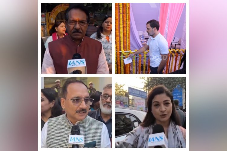Delhi elections 2025: जानिए राहुल गांधी, जयशंकर, अलका लांबा और हर्ष मल्होत्रा ने कहां डाला वोट