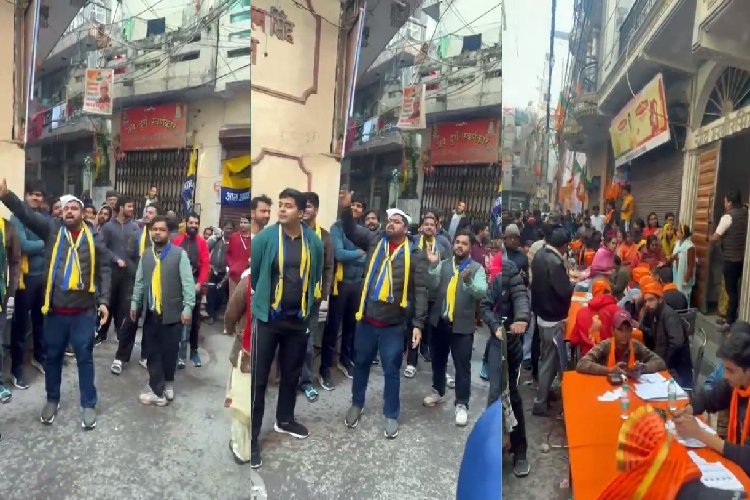 दिल्ली में मतदान के दिन कौन बांट रहा पैसा? AAP के वीडियो में क्या दिखा?
