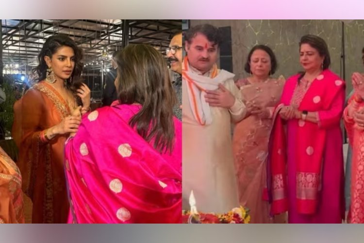 Priyanka Chopra brother wedding: सास के साथ भाई की हल्दी रस्म में शामिल हुई प्रियंका चोपड़ा, देखें तस्वीरें...