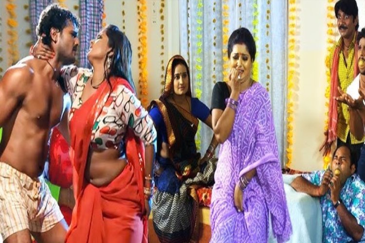 अंजना सिंह ने खेसारी को कही ऐसी बात, सोशल मीडिया पर मचा धमाल, अकेले में वीडियो देख रहे फैंस!