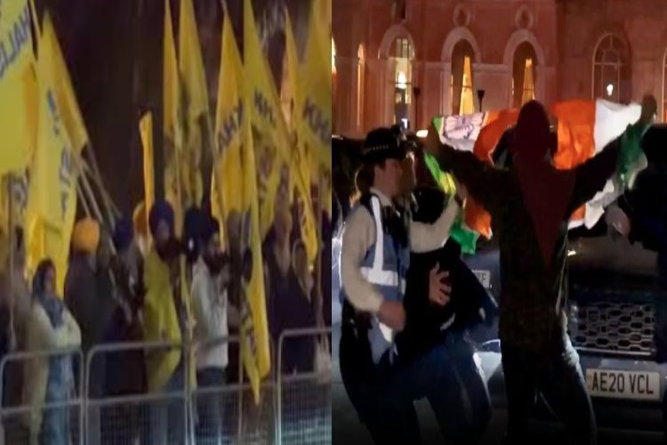 लंदन में विदेश मंत्री एस जयशंकर पर हमले की कोशिश, कार के सामने मचाया उत्पात, तिरंगा भी फाड़ा, देखती रही लंदन पुलिस