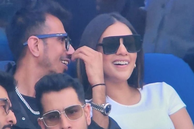 मैदान के बाहर बैठकर भी चहल ने किया बोल्ड! पास बैठी लड़की की सच्चाई जानकर हर कोई हैरान!